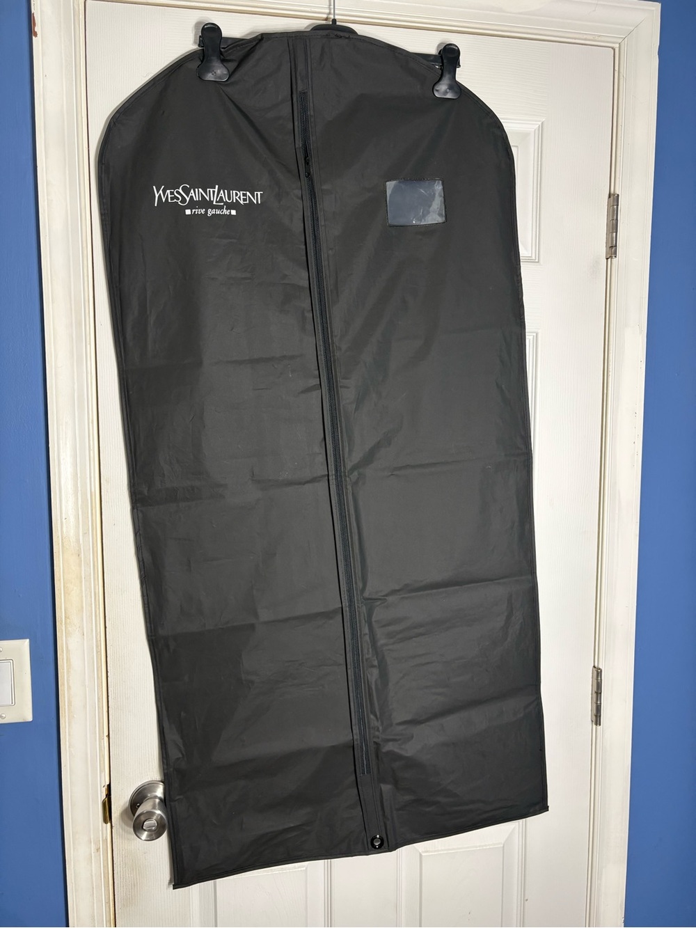 Yves Saint Laurent Black Garment Bag